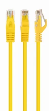 Gembird PP6U-1.5M/Y UTP Cat6 Patch, 1,5m, žlutý