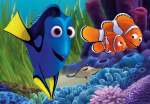 Puzzle 2x77 dílků: Dory se našla