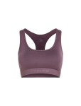 Dámská merino podprsenka ICEBREAKER Wmns Merino 125 ZoneKnit Racerback Bra, Grey Plum velikost: S