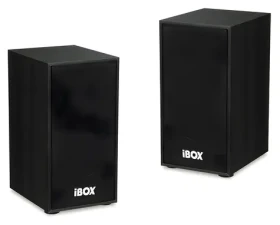 IBox IGLSP1B tmavé dřevo / Reproduktor / 2.0 / 10W / 147x74x95 mm (IGLSP1B)