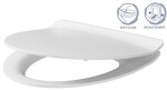 JIKA předstěnový instalační systém bez tlačítka + WC CERSANIT CLEANON PARVA + SEDÁTKO H895652 X PA2