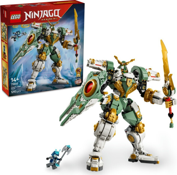 LEGO® NINJAGO® 71860 Lloydův titanový robot: 15 let NINJAGO - LEGO® NINJAGO®