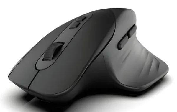 INCA IWM-553S černá / Myš / Ergonomická / 2,4 GHz Bluetooth 5.0 / 1600 DPI / 7 tlačítek / USB-C (IWM-553S)