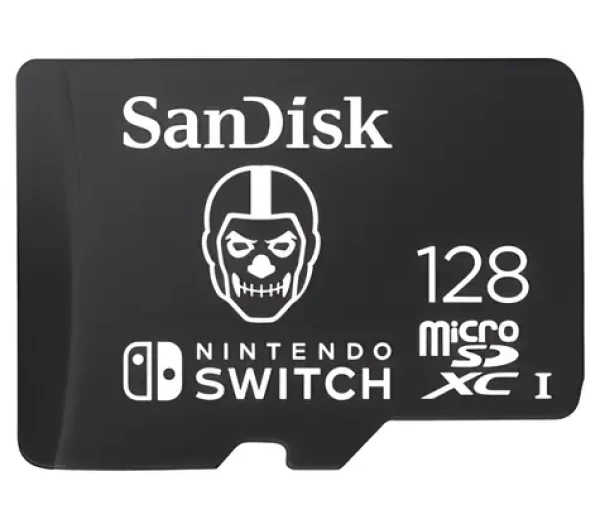 SanDisk Extreme microSDXC 128GB Fortnite Skull Trooper / Paměťová karta / UHS-I U3 Class 10 / čtení: 100 MB/s (SDSQXAO-128G-GN6ZG)