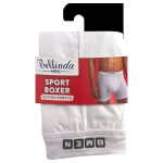 Pánské sportovní boxerky SPORT BOXER - BELLINDA - bílá M