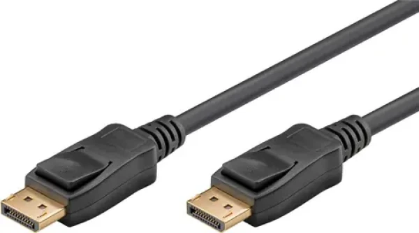 Goobay černá / DisplayPort kabel / DP 2.0/2.1 / 40 Gbit/s (74748)