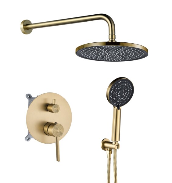 REA - Podomítková sprchová sada Foster Brush Gold + BOX REA-P6441