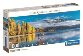 Puzzle Panorama: Zlaté odrazy Wanaky 1000 dílků