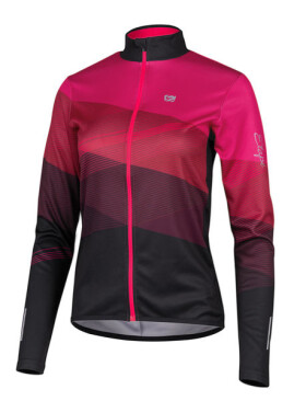 Dámský cyklistický dres ETAPE GAIA, vel. magenta/černá