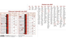 Plánovací karta 2027 A5