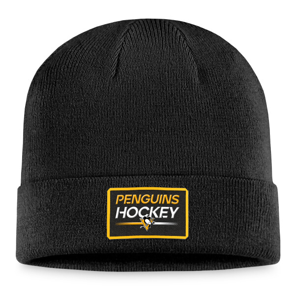 Fanatics Pánská zimní čepice Pittsburgh Penguins NHL Authentic Pro Prime Cuffed Beanie