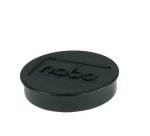 NOBO Magnety 38 mm černé, 4 ks / Kulaté / nosnost 10 listů A4 (1901630)