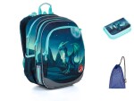 Školní batoh Dračí strážce Topgal ELLY 26016 SET MEDIUM
