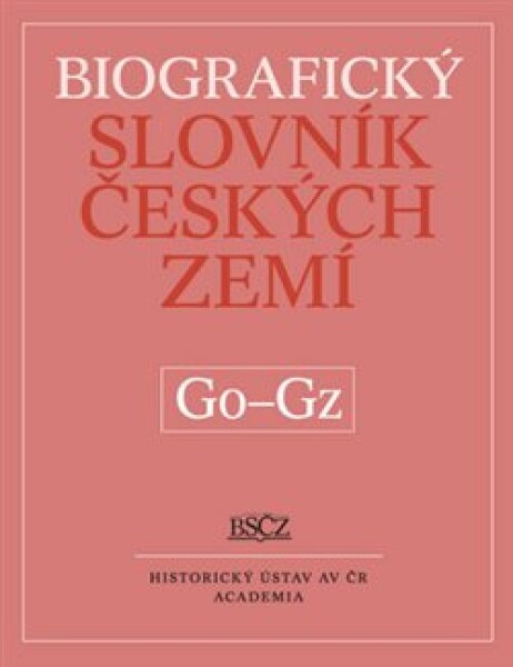 Biografický slovník českých zemí (Go-Gz)