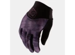 Troy Lee Designs Ace 2.0 Twisted Checkers dámské MTB rukavice Deep Purple vel. M
