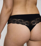 Tanga Lovely Micro Brazilian String černá TRIUMPH BLACK