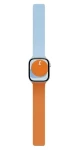 Moft Snap Duo Sunrise/Soothing Mist / Řemínek / Oboustranný silikonový / Pro Apple Watch 1-11/SE/SE 2/SE 3 (38-42 mm) (MD025-1-42-SROGSMBU)