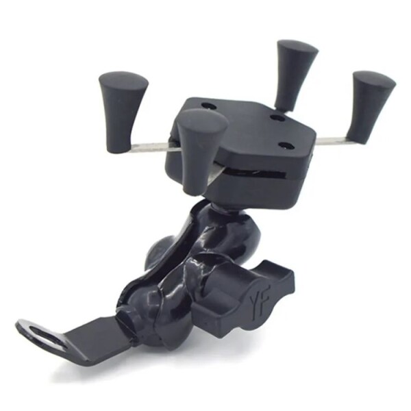 Hliníkový držák telefonu na řídítka motocyklu