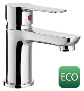 Bruckner - BARON ECO 6 l/min, stojánková umyvadlová baterie, chrom 612.002.12