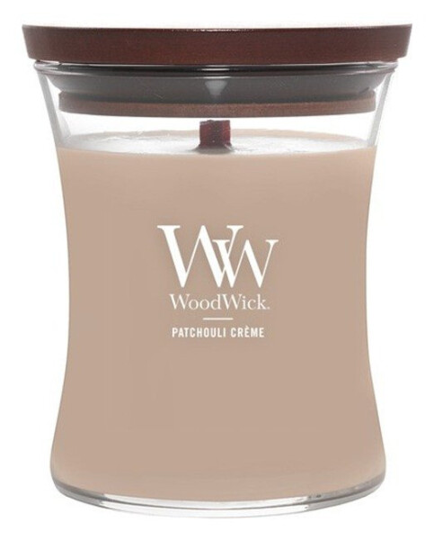 WoodWick svíčka: Patchouli Creme 275g