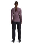 Dámské merino triko dlouhý rukáv ICEBREAKER Wmns Merino 150 Ace LS Tee, Grey Plum velikost: M