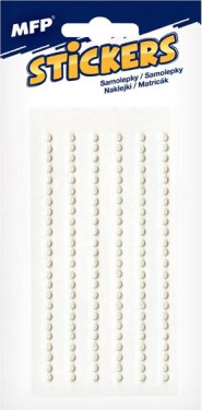 Samolepky perličky 3mm 1102PE