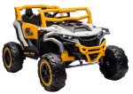 Mamido Elektrické autíčko Buggy M1 4x4 žluto-bílé