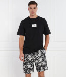 Pánské pyžamo 000NM2431E I2M černobílé - Calvin Klein L