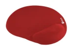 C-TECH MPG-03R podložka pod myš se zápěstní opěrkou z paměťové pěny červená (8594125010379)