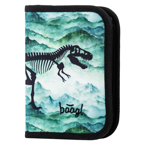 Školní penál jednopatrový Dino
