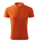 Pique Polo polokošile pánská oranžová 4XL