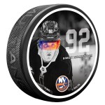 Mustang Puk New York Islanders NHL #92 Holmstrom Neon Visor