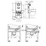 GROHE - Rapid SLX Modul pro závěsné WC s nádržkou 39597000