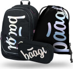 BAAGL Set 3 ks Core - Metallic Hol (batoh, penál, sáček)