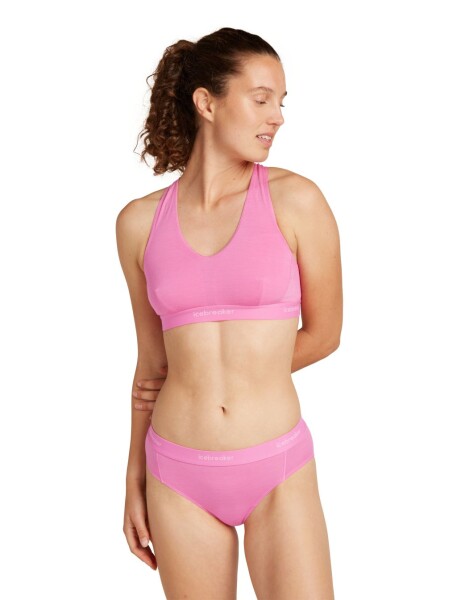 Dámské merino kalhotky ICEBREAKER Wmns 125 Cool-Lite Sprite Hipster, Pop velikost: XS