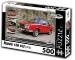 RETRO-AUTA Puzzle Škoda 120 GLS (1978)