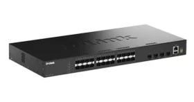 D-Link DGS-1530-28S / Switch / Managed L2 / 24x SFP + 4x SFP+ / 128 Gbit/s / Rack (DGS-1530-28S/E)
