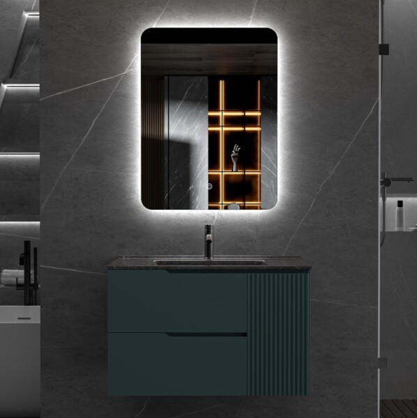 Erga Evelyn, LED zrcadlo 60x80cm, 2185 lm, 6500K, zadní osvětlení, ERG-V01-119-6080-00