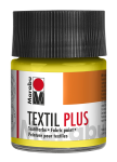 Barva na textil Marabu Textil Plus 50 ml - žlutá citron 020