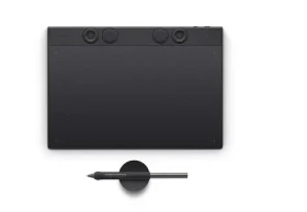 Wacom Intuos Pro M černá / Grafický tablet / 8192 úrovní přítlaku / 263 x 148 mm / USB a Bluetooth (PTK670K0B)