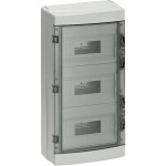 Siemens 8GB13733 8GB1373-3 rozvodná skříň na povrch Počet modulů (šířka) = 54 Počet řádků = 3 Obsah 1 ks