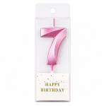 Cake star Dortová svíčka Rose Gold č.7