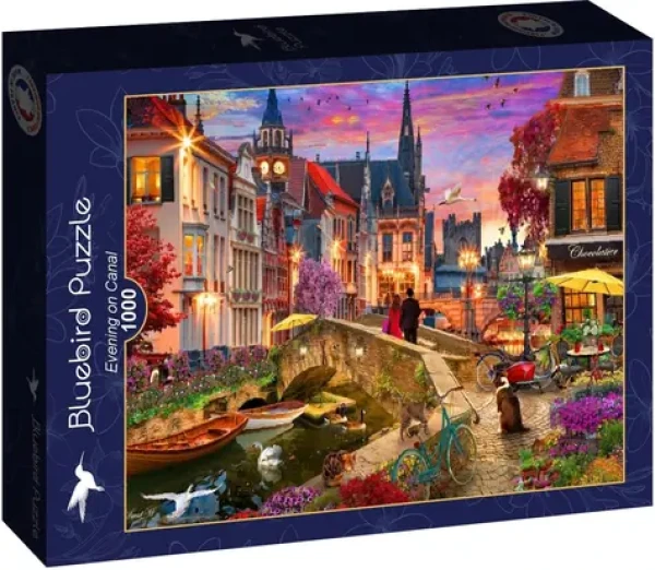 BLUEBIRD Puzzle Večer u vodního kanálu