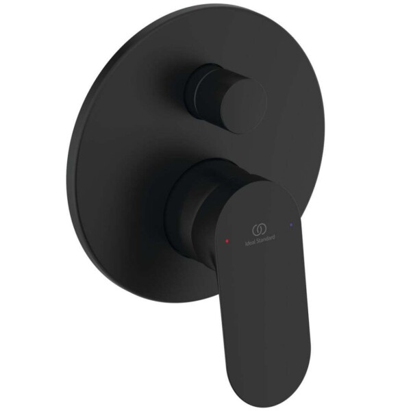 IDEAL STANDARD - Ceralife O Baterie pod omítku, pro 2 spotřebiče, hedvábná černá BE025XG