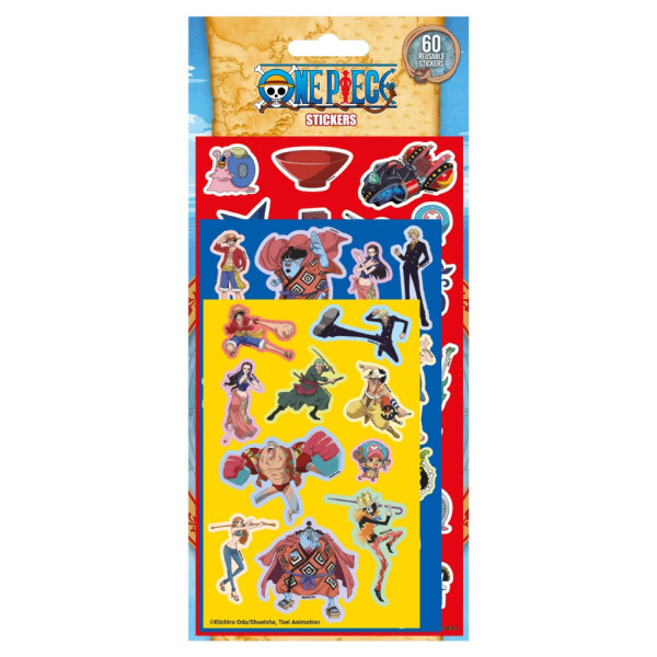 One Piece set samolepek, 60 ks - EPEE