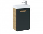 COMAD - Skříňka pod umyvadlo 40cm 1 dvířka ARUBA COSMOS 5907611649770
