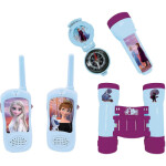 Lexibook Frozen set vysílačky, dalekohled, baterka, kompas
