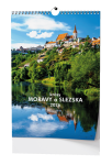 Nástěnný kalendář 2026 Baloušek - Krásy Moravy a Slezska