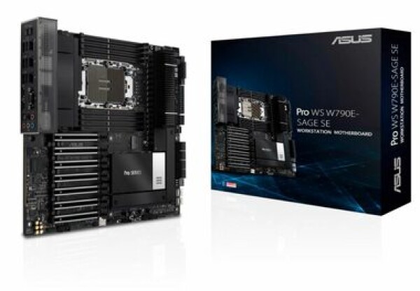 ASUS PRO WS W790E-SAGE SE / W790 / LGA 4677 / 8x DDR5 / PCIEx16 / 10G+1G LAN / EEB (90MB1C20-M0EAY0)