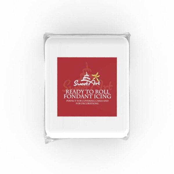 SweetArt potahovací a modelovací hmota vanilková White (250 g)